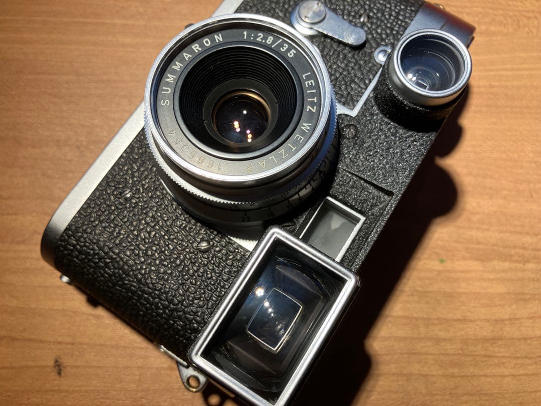 Leica Summaron ズマロン35mm F2.8 Mメガネ付レンズ 美品