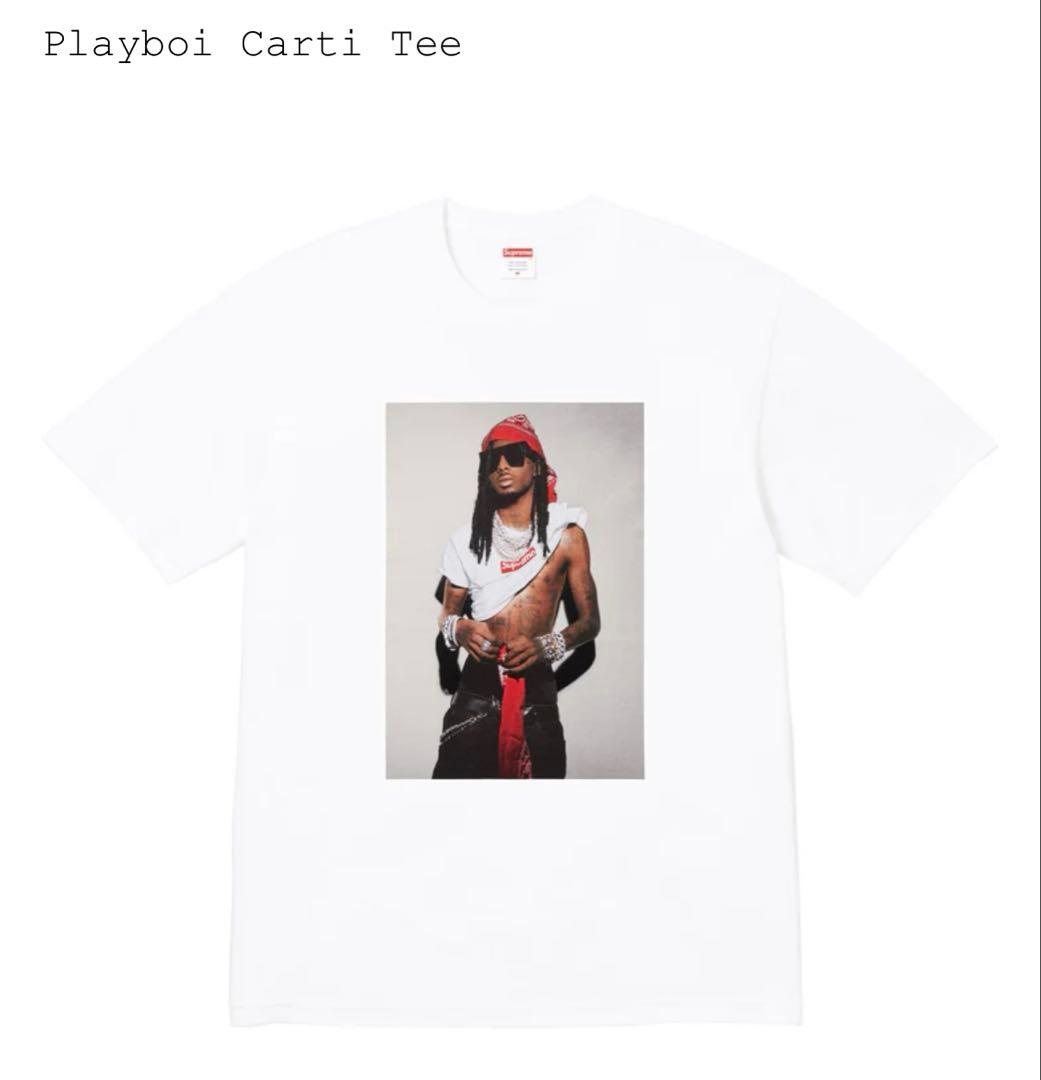 Supreme Playboi Carti Tee XL White 新品