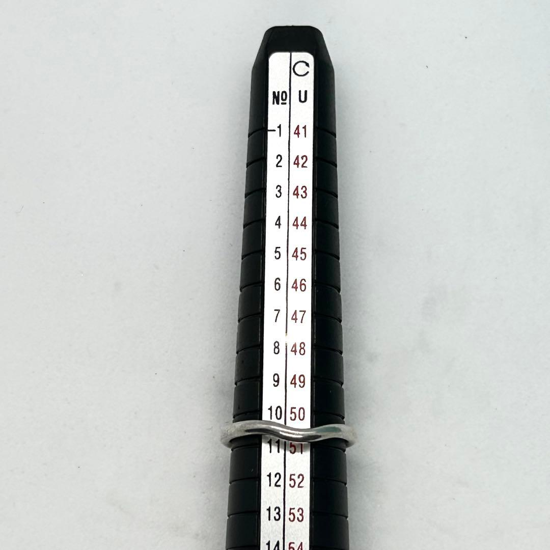 em✨ティファニー カーブドバンドリング 10.5号 SV925 重ね付け