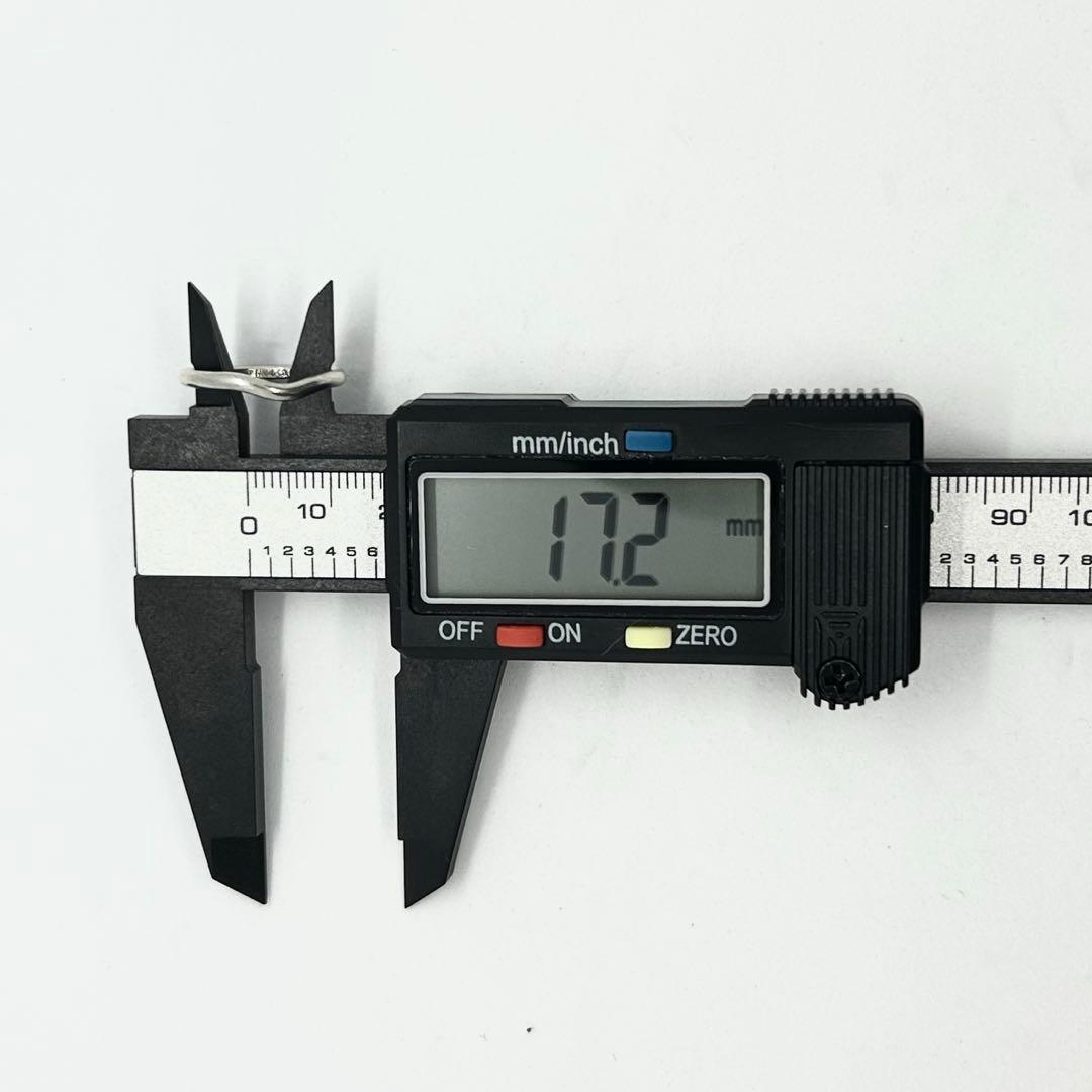 em✨ティファニー カーブドバンドリング 10.5号 SV925 重ね付け