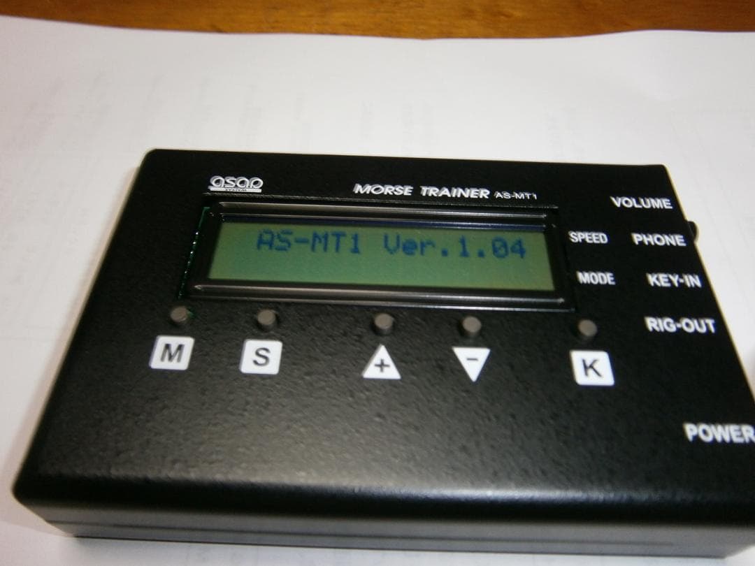 【美品】asao SYSTEM AS-MT1 モールス練習機