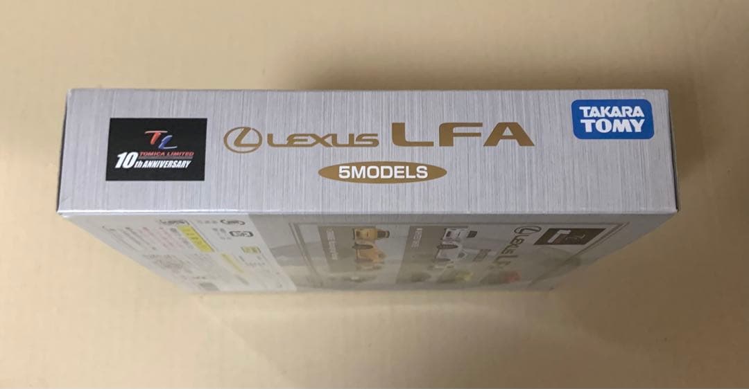 トミカリミテッド 10周年　レクサス LFA　5モデル