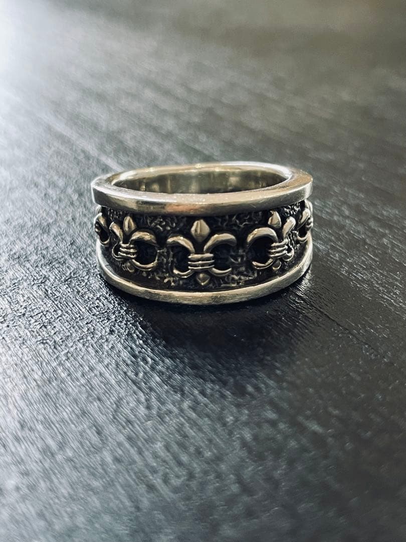 【本日限定特価】U.Sヴィンテージ シルバーリング クロムハーツ好きな方に