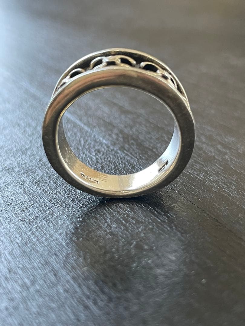 【本日限定特価】U.Sヴィンテージ シルバーリング クロムハーツ好きな方に