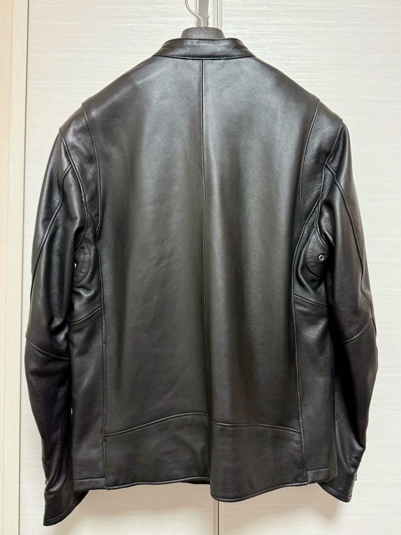 BEAUTY&YOUTH 黒レザーライダースジャケット　メンズS