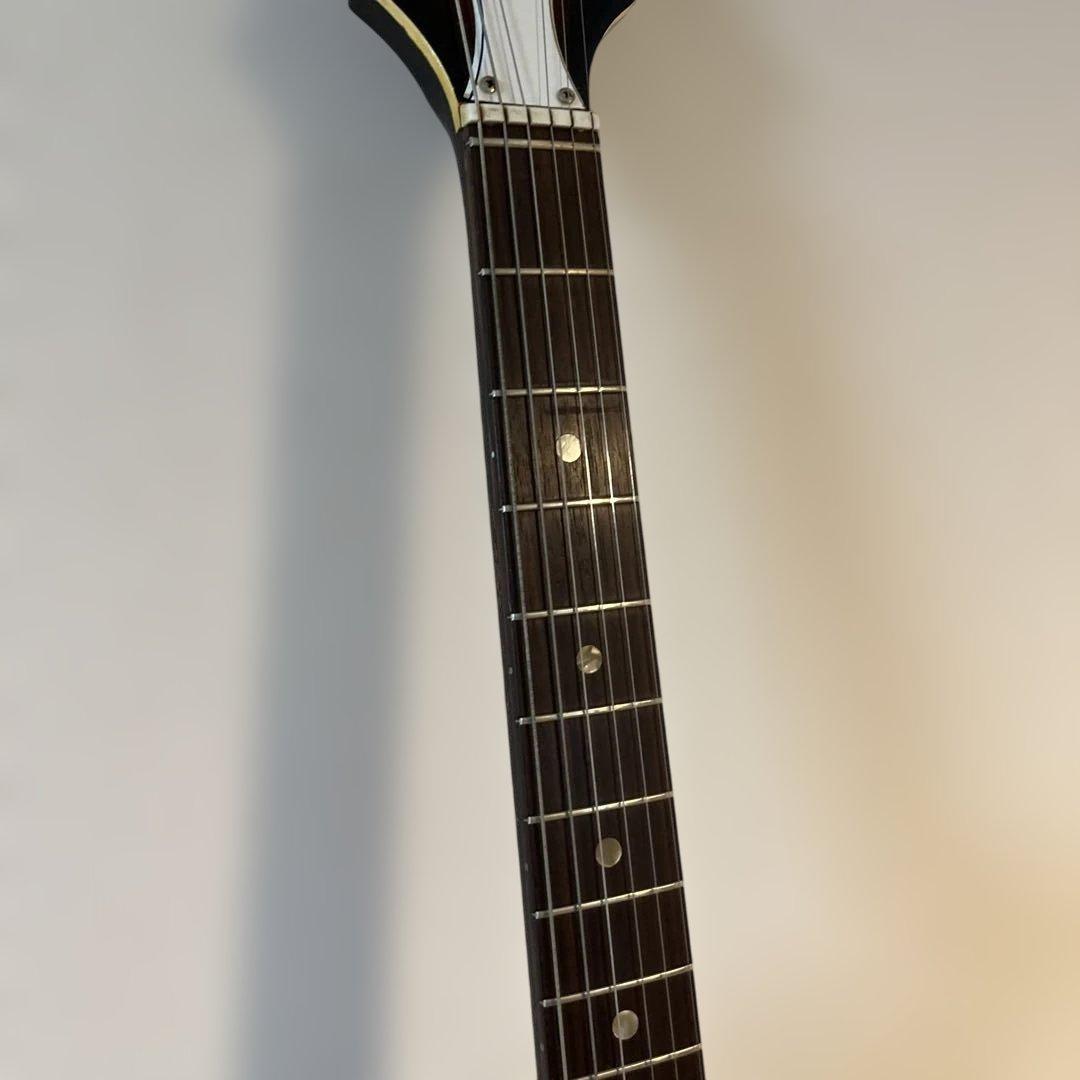 テスコ　エレキギター　ビザールギター　TEISCO　V-2