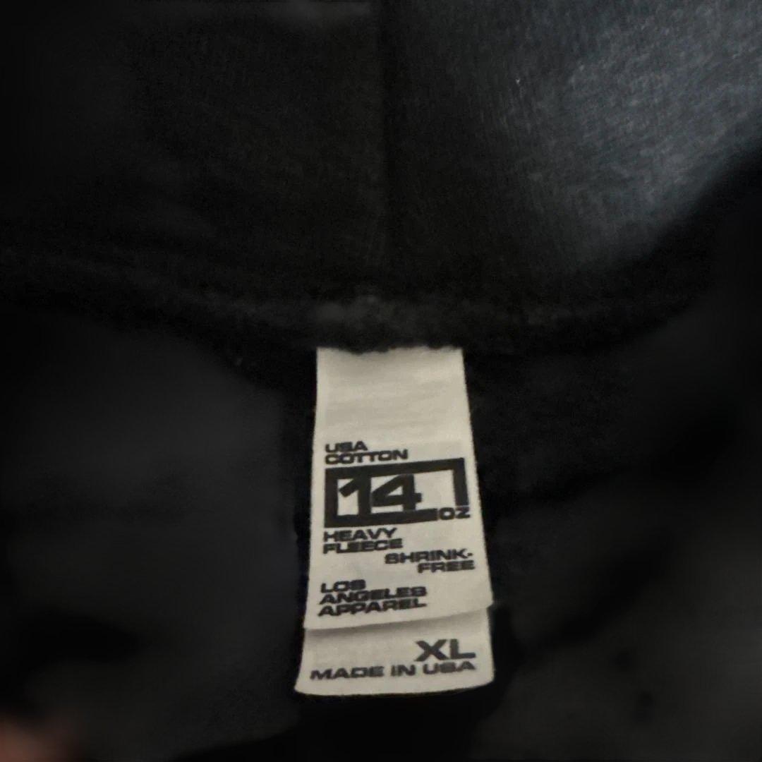 LOS ANGELES APPAREL 黒　セットアップ