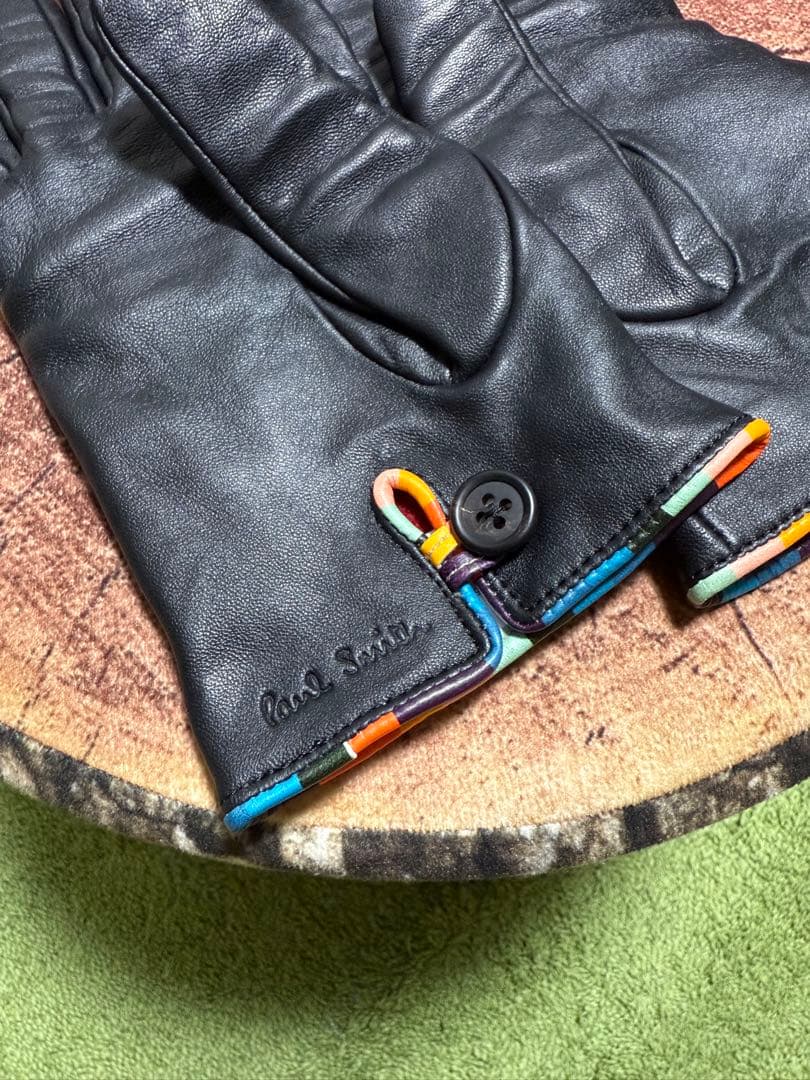 祐*様 Paul Smith 黒いレザー手袋