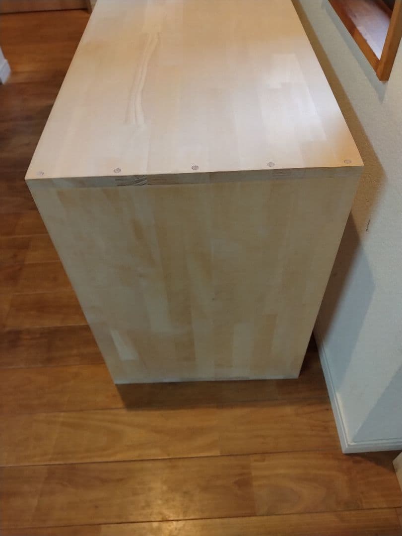 木製　ハンドメイド　オーダー　ロの字　棚　シェルフ　水槽台　テレビボード