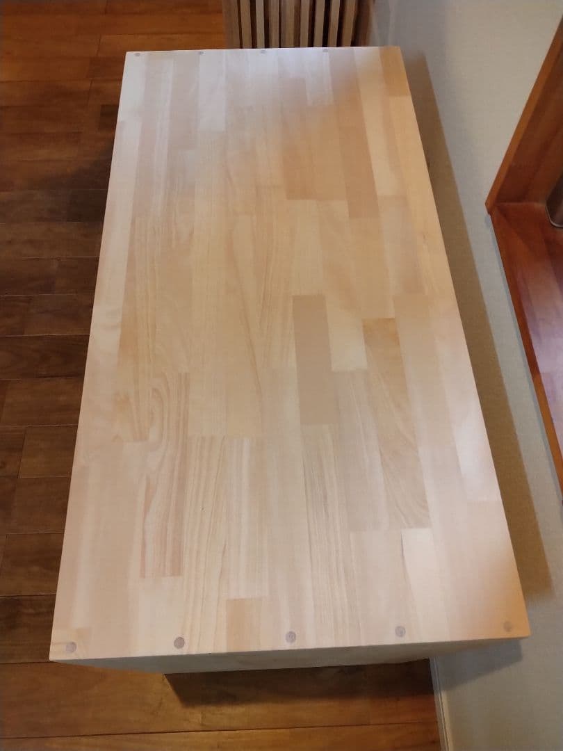 木製　ハンドメイド　オーダー　ロの字　棚　シェルフ　水槽台　テレビボード