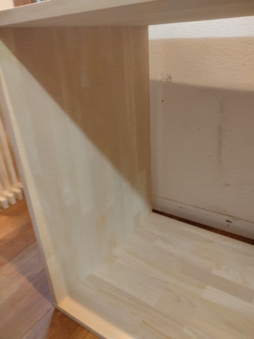 木製　ハンドメイド　オーダー　ロの字　棚　シェルフ　水槽台　テレビボード