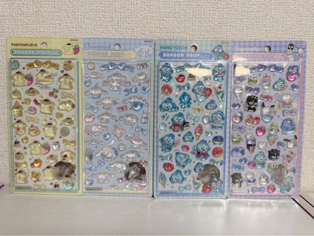 ボンボンドロップシール　サンリオ　第2弾　8種　新品未開封