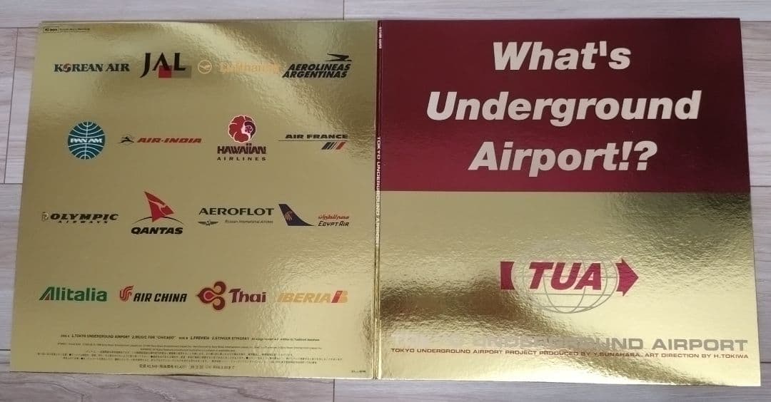 砂原良徳 What's Underground Airport!? レコード