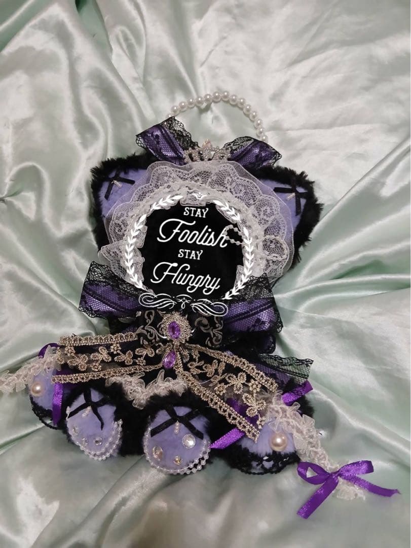 にろ様ぬい服ふわふわ猫耳お座り着ぐるみ 16cm 推しぬい にじぬい