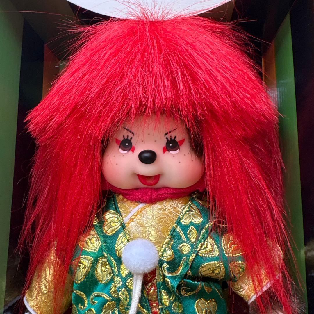 新品 2013年発売 歌舞伎 モンチッチ 赤頭 monchhichi 393