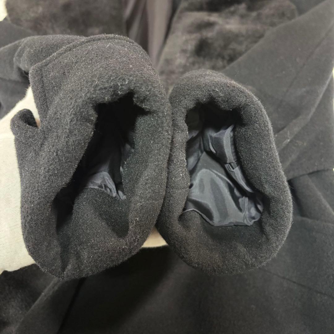 美品 ✨ miss Chloe ダブル ロングコート カシミヤ混 ショールカラー