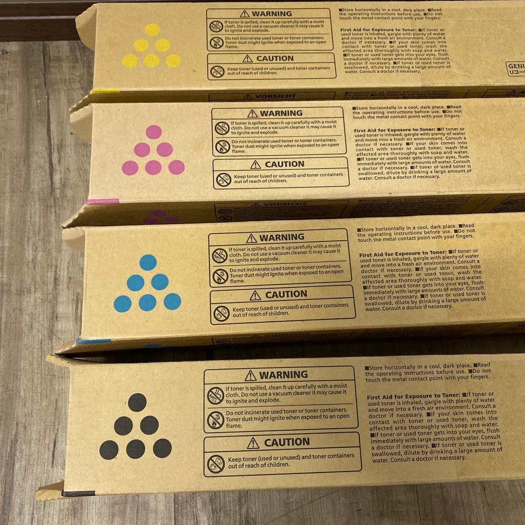 ぴーちゃん専用　Ricoh MP C3503 トナーカートリッジ 4色セット