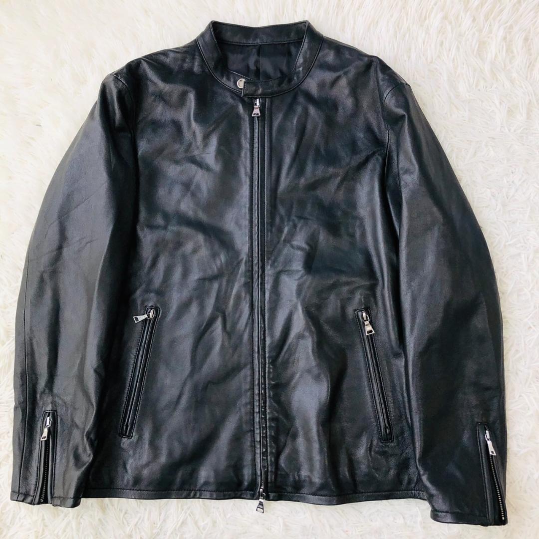 【希少XL】tk.TAKEO KIKUCHI シングルライダース 羊革