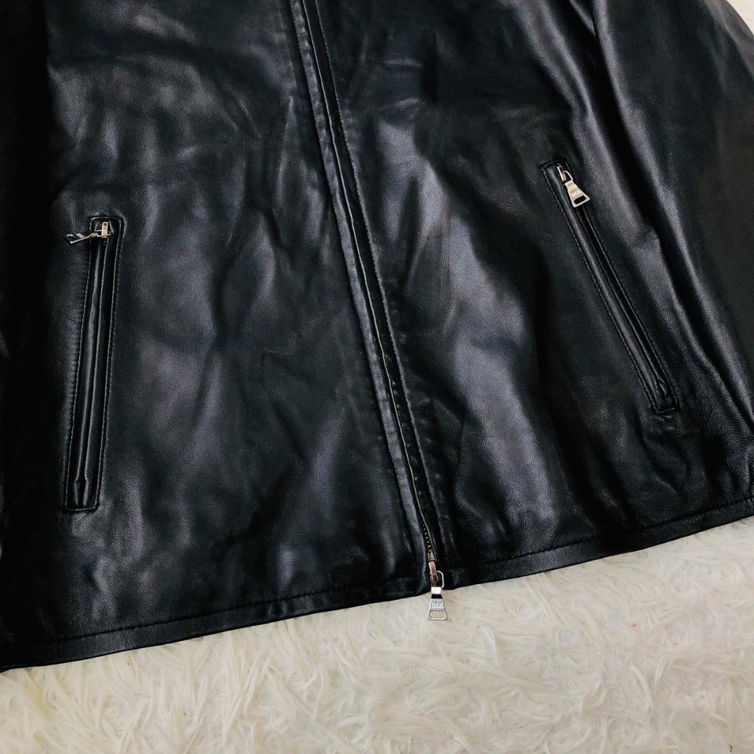 【希少XL】tk.TAKEO KIKUCHI シングルライダース 羊革