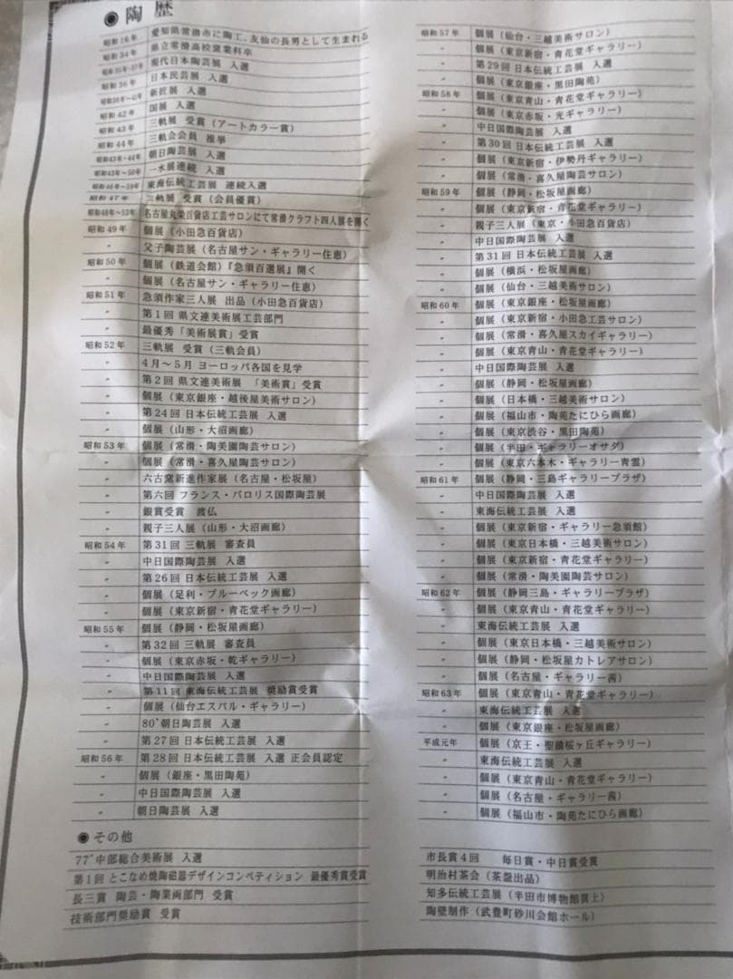 ■ 小西 洋平　湯呑 ■ （常滑市無形文化財保持者）