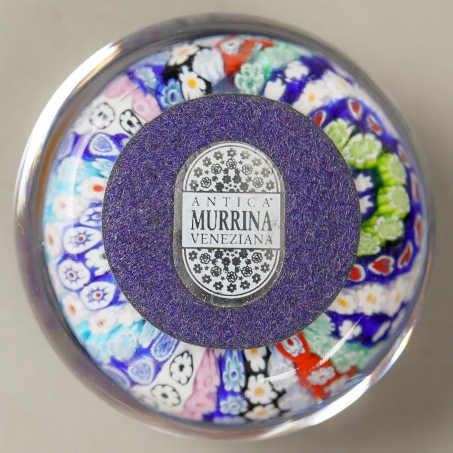 ムラノ Antica Murrina Veneziana ペーパーウエイト