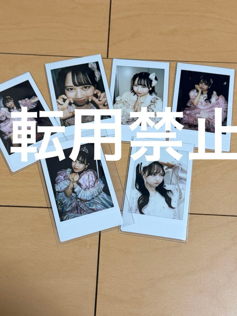 松本かれん　チェキセット　6枚