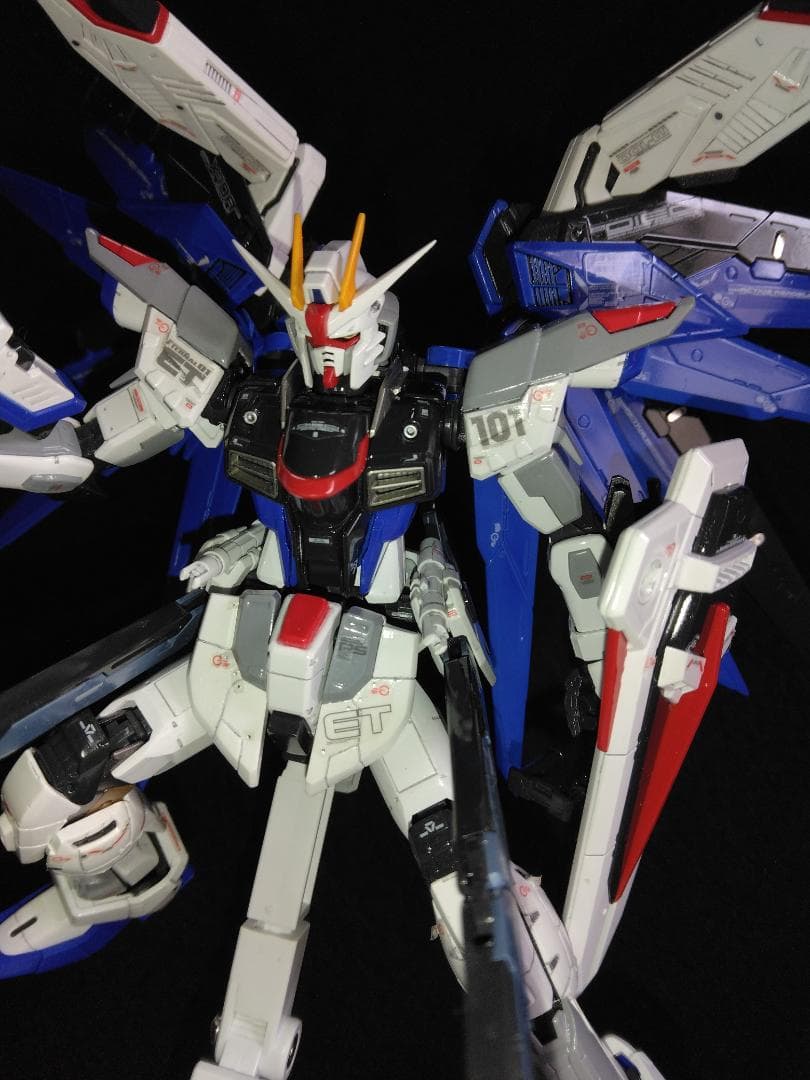 正月価格【塗装済 完成品】RG 1/144 フリーダムガンダム 光沢塗