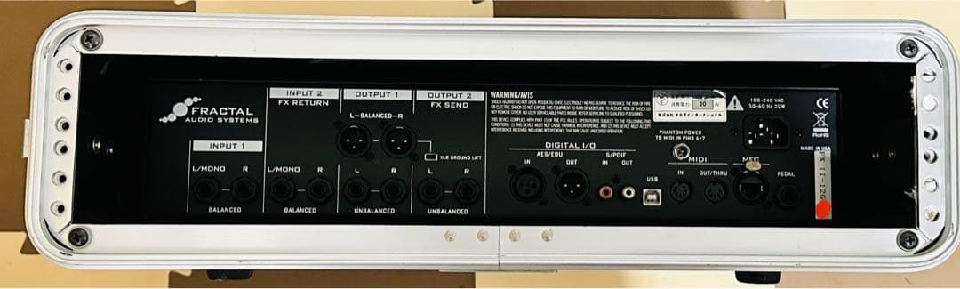 ギター Fractal Audio Systems Axe-Fx II MFC-101