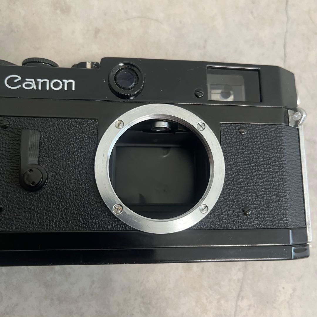 Canon P レンジファインダーカメラ ブラック