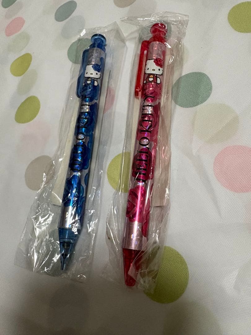 ハローキティボールペン シャーペン1998年アメリカ限定 ローズキティ サンリオ