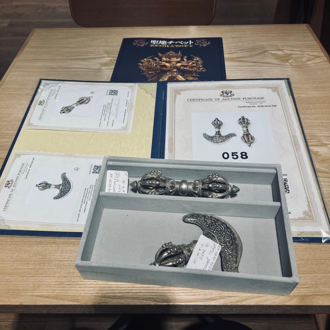 【最後期限出品】チベット仏教 仏像法器 金鋼杵や金鋼鉞 骨董