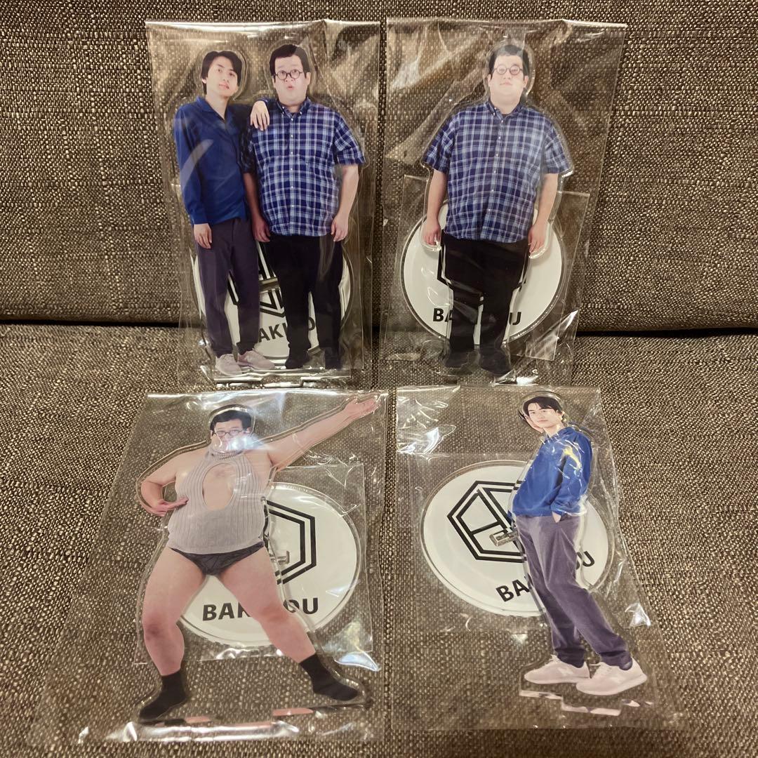 DMMオンクレ限定 バキ童chコラボ アクリルスタンド コンプリートセット