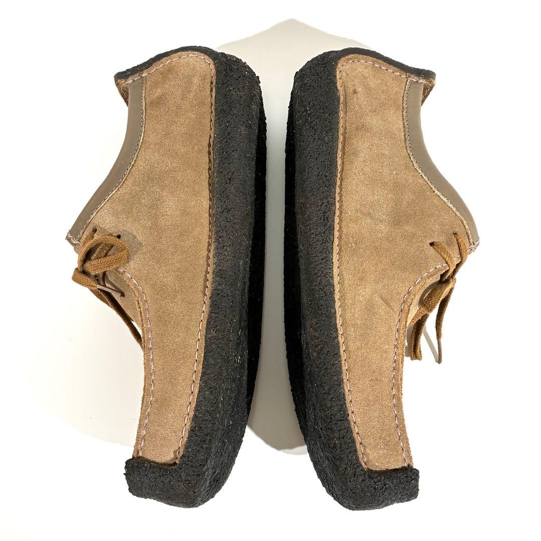 美品★ クラークスオリジナルズ ナタリー ワラビー スエード キャメル