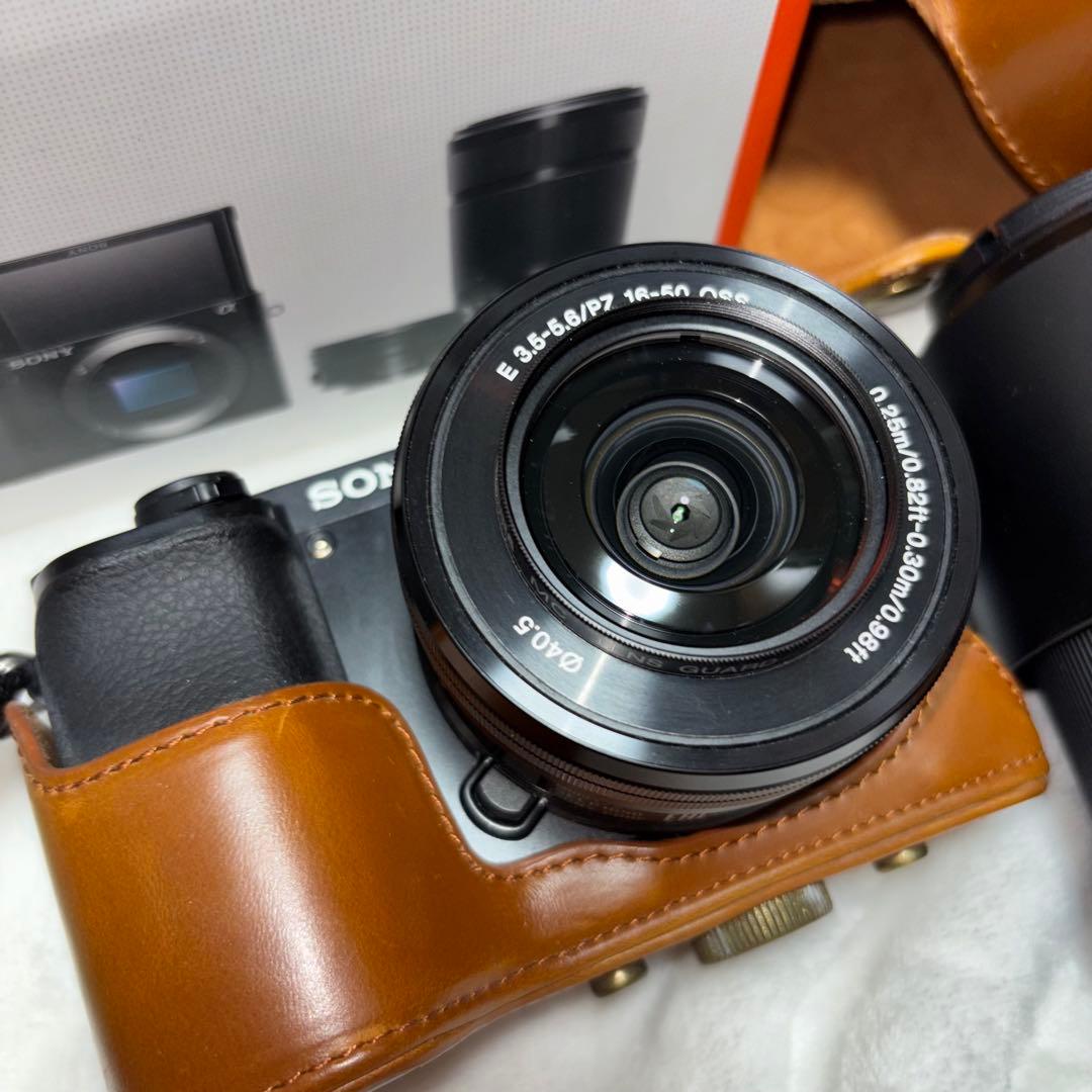 【美品】SONY α6100 ミラーレス一眼 2本レンズセット
