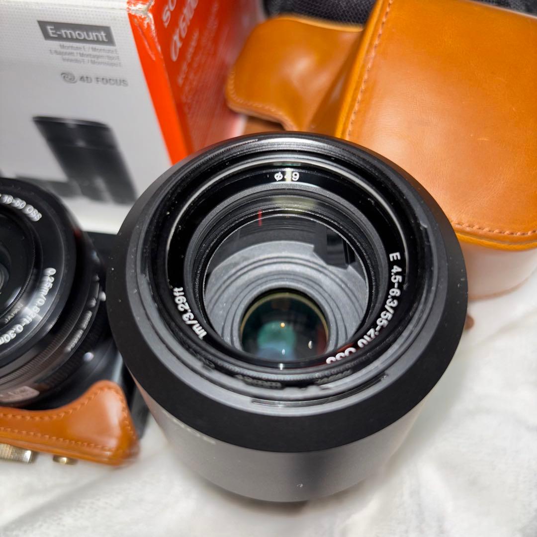 【美品】SONY α6100 ミラーレス一眼 2本レンズセット