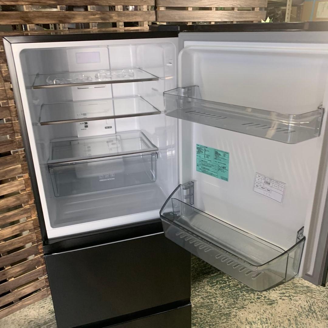 J358\" Haier 286L 3ドア冷蔵庫 JR-CV29B(W) 23年製