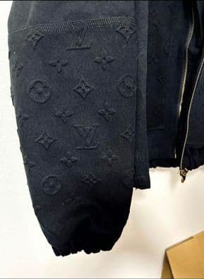 限定　ルイヴィトン　デニムジャケット　フーディパーカー