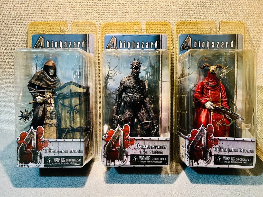 【ショウタを】NECA製 バイオハザード4 フィギュア3体セット