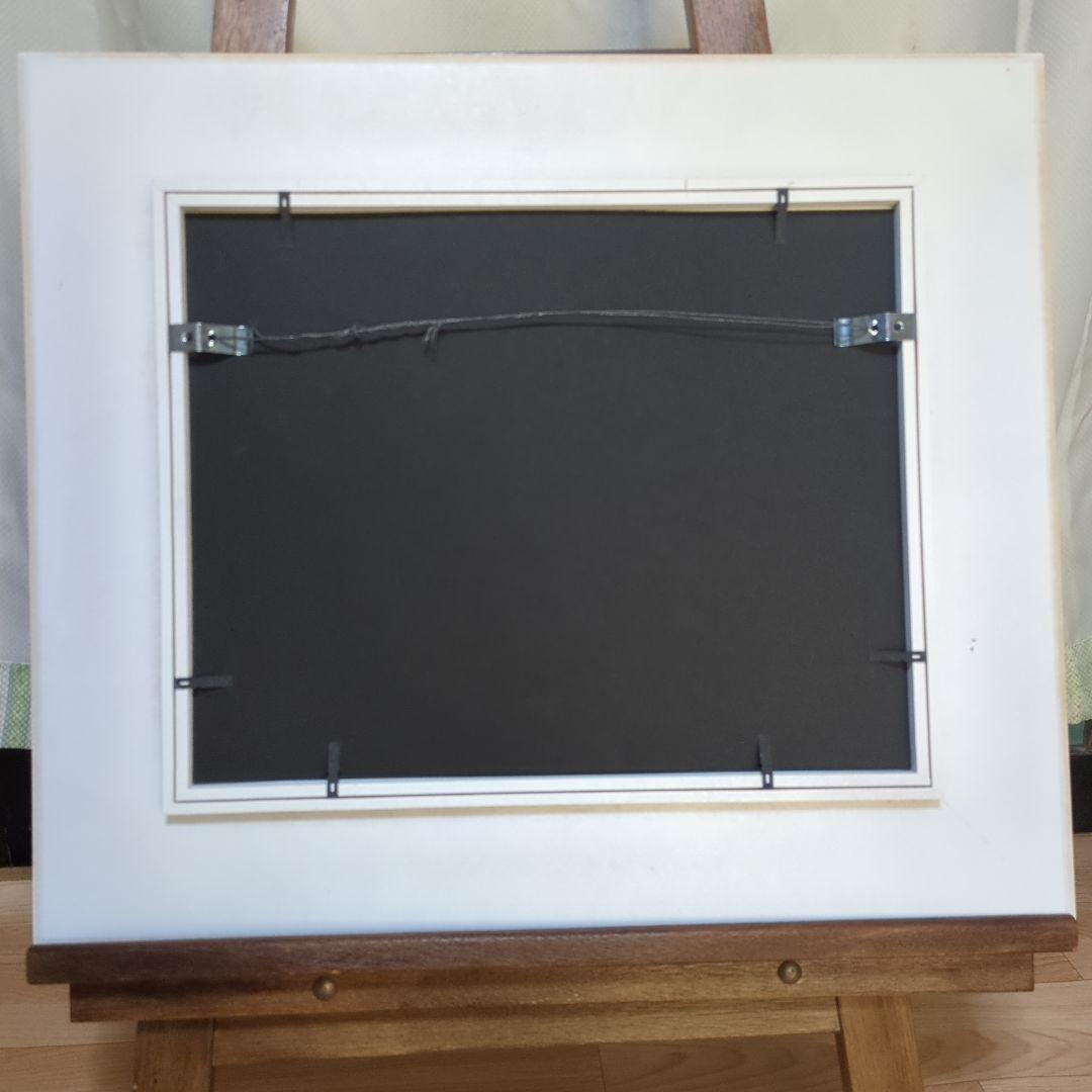 ホワイト　写真額縁