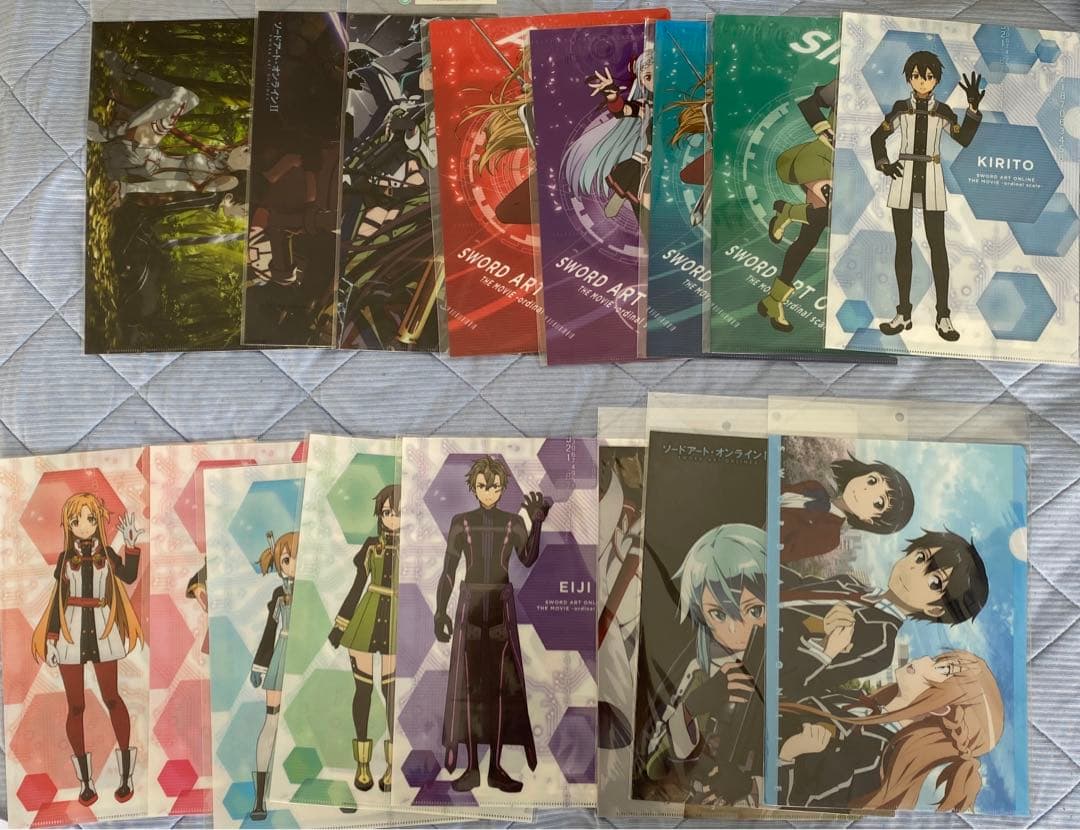 ソードアートオンライン　SAO 一番くじ　キリト　アスナ　シリカ　オーディナル