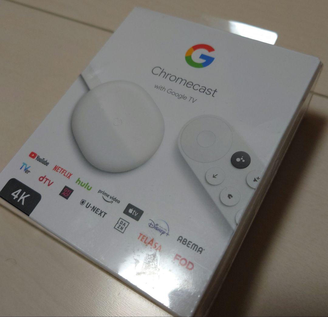 【新品】Chromecast with Google TV 4K