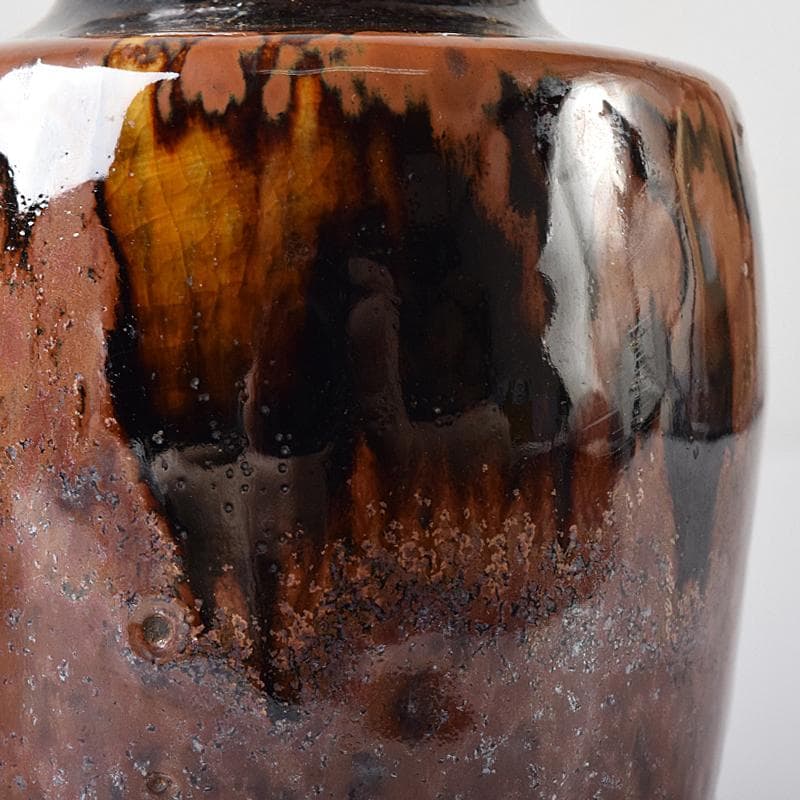 zoi瀬戸焼　古瀬戸　茶入　仕覆付　裏千家十一代玄々斎極め箱　V　8329