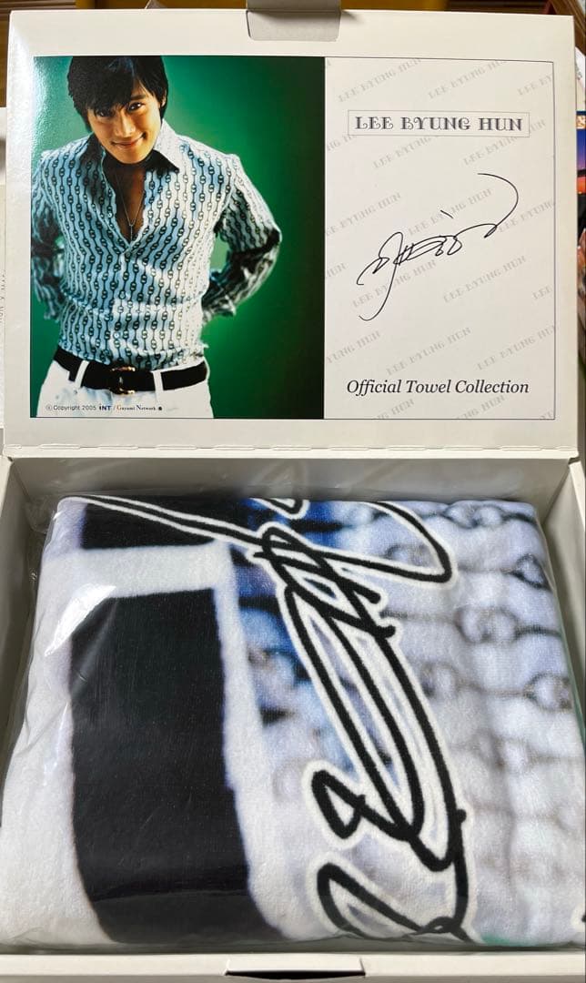 イ・ビョンホンofficialバスタオル 大判タオル