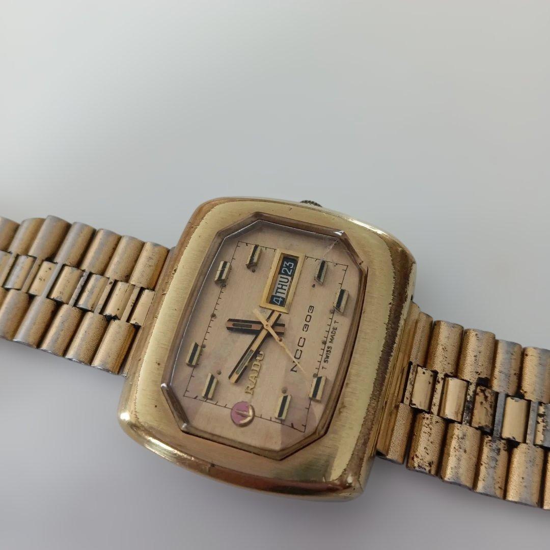 RADO NQC 300 自動巻き 腕時計 ゴールド