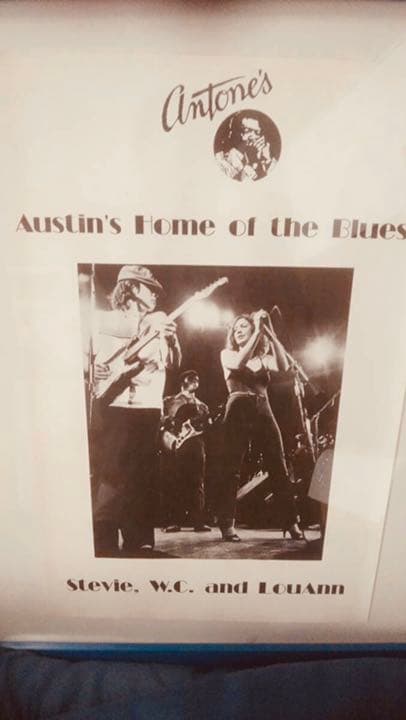 アントンズ　ライブポスター　7枚セット　TEXAS STEVIE RAY