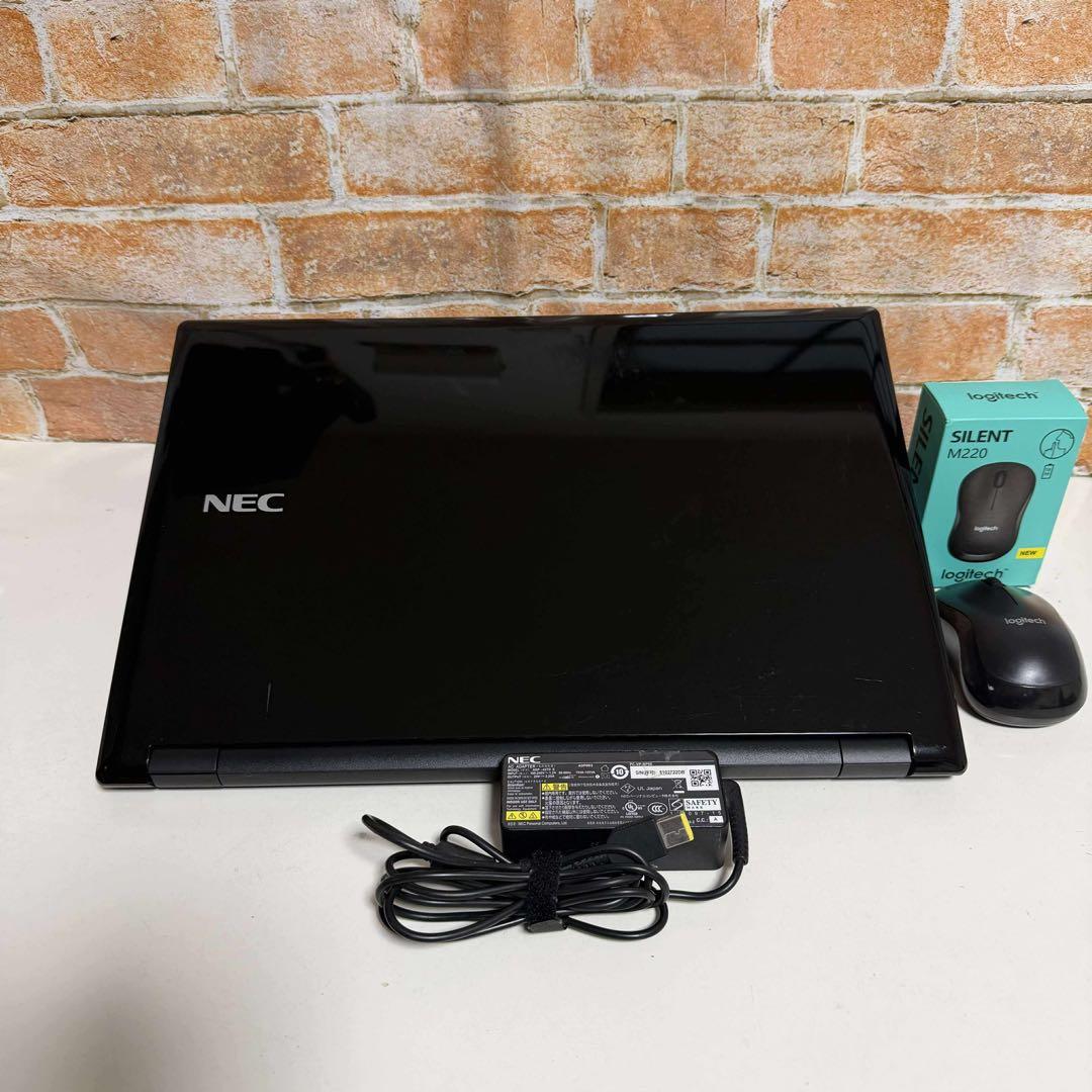 NECノート PC Core i7 SSD 256GB メモリ8GB オフィス付
