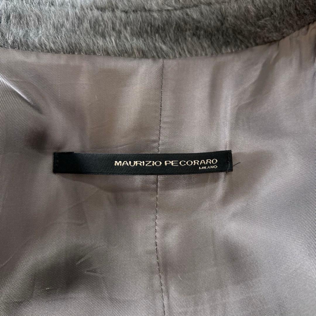 MAURIZIO PECORARO 07AW アルパカウール シャギーコート