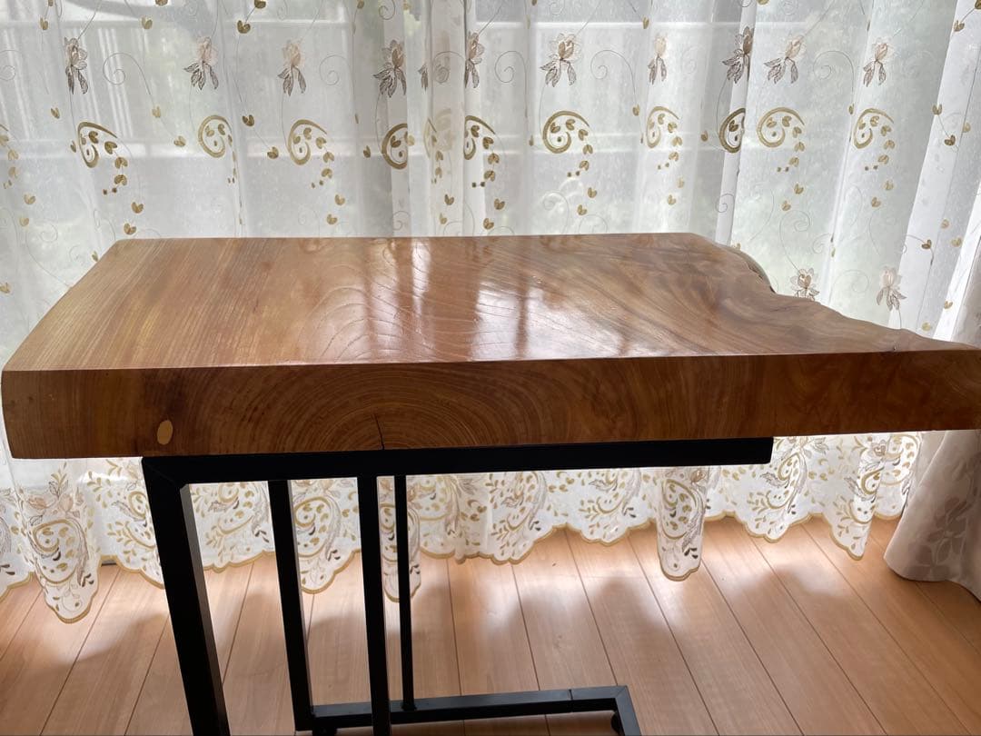 nn　一枚板　欅（けやき）　サイドテーブル　コーヒーテーブル