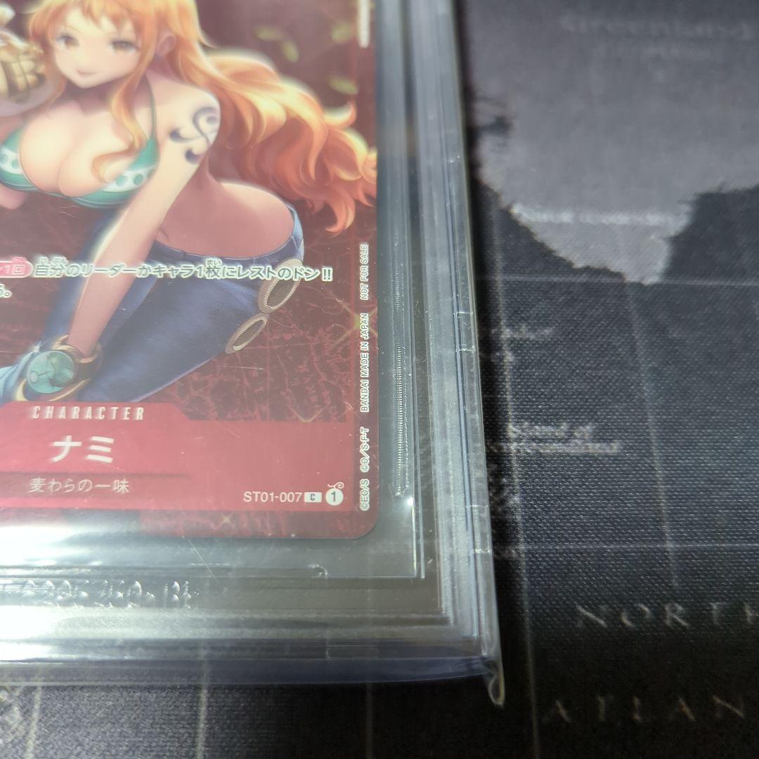 ワンピースカード ONEPIECE ナミ 黒 BGS10 ＞PSA10 プロモ
