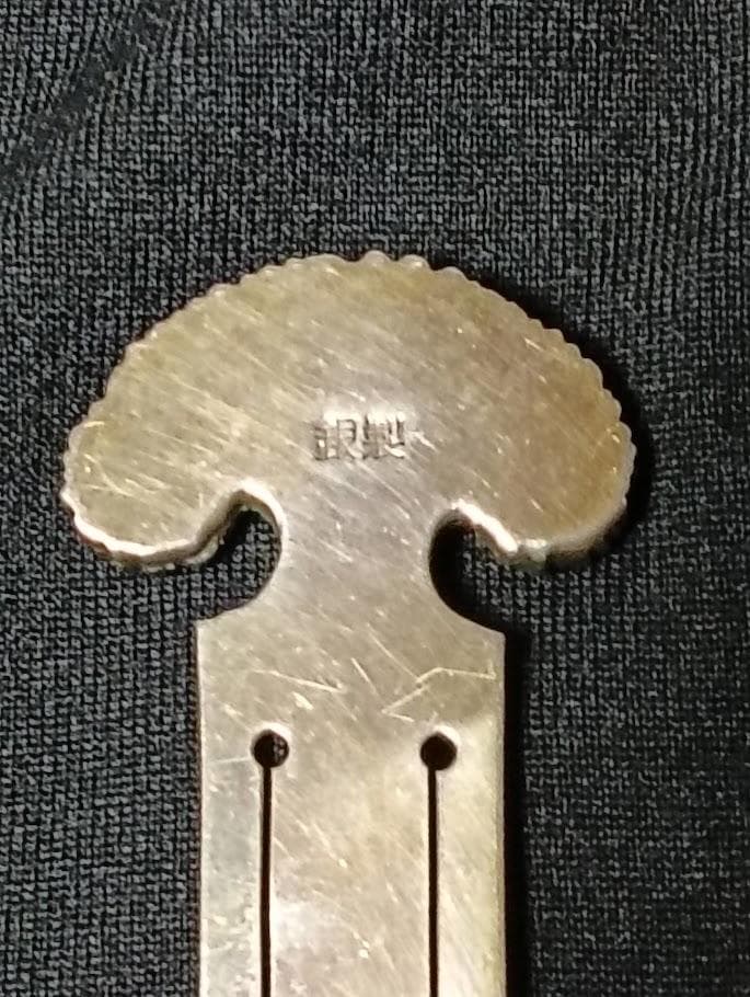 N*a様 銀製　ブックエンド(しおり)